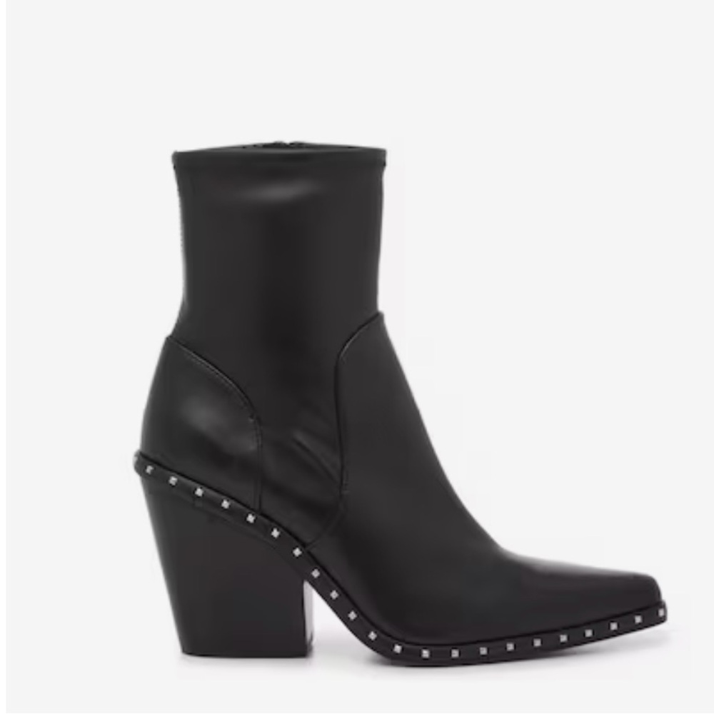 Charles by Charles David Dodger studded bootie black size 9 - Picture 8 of 11